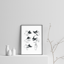 Load image into Gallery viewer, Shadow Puppets Print